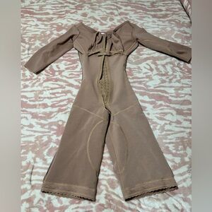 Elegant Tan Women's Jumpsuit